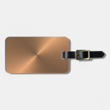 Copper Bag Tags