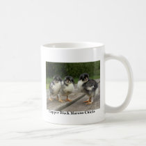 Copper Black Marans Chicks mugs by wjeane Copper Black Marans Chicks mugs