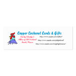 Copper Cockeral Cards and Gifts Business Cards