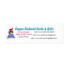 Copper Cockeral Cards and Gifts Business Cards business cards by eelkat Copper Cockeral Cards and Gifts Business Cards business cards