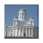 Copper-Domed Church In Helsinki magnets