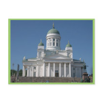 Copper-Domed Church In Helsinki Post Cards