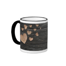 Copper Hearts mug mugs