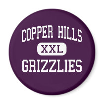 Copper Hills - Grizzlies - High - West Jordan Utah magnets