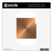 Copper iPod Touch 4G Skins