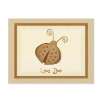 Copper Lady Bug postcards