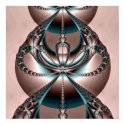 copper metallic 1 posters