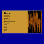 COPPER METALLIC METAL MUSIC BLACK BACKGROUND business cards