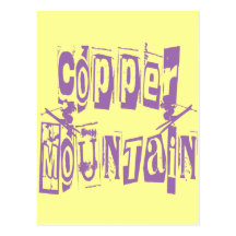 COPPER MOUNTAIN POSTCARD