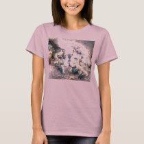 Copper on Pink t-shirts