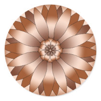 Copper Rosette stickers by AtlasShrugging Copper Rosette stickers