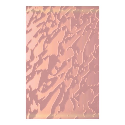 Copper Sheet Lotus Leaf Embossing Stationery Zazzle