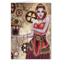 Copper - Steampunk Card