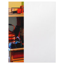 Copper Tea Kettle on Stove letterhead by SusanSavad Copper Tea Kettle on Stove letterhead