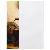 Copper Tea Kettle on Windowsill flyers by SusanSavad Copper Tea Kettle on Windowsill flyers