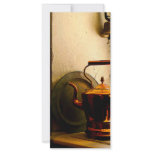 Copper Tea Kettle on Windowsill rack cards