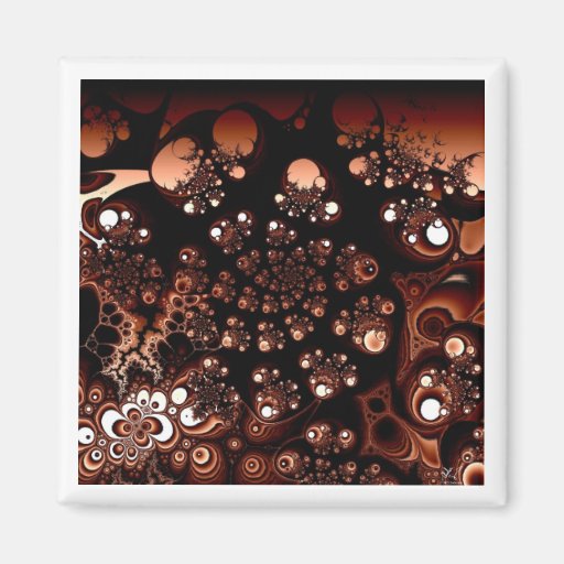 Copper Tone Fridge Magnets