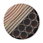 Copper tubing magnets