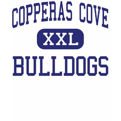 Go Copperas Cove Bulldogs! #1 in Copperas Cove Texas. Show your support for the Copperas Cove Junior High School Bulldogs while looking sharp.