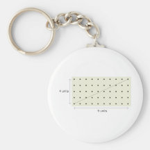 Coprime Lattice of 4 and 9 Keychains