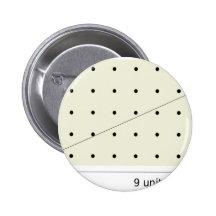 Coprime Lattice of 4 and 9 Pinback Buttons
