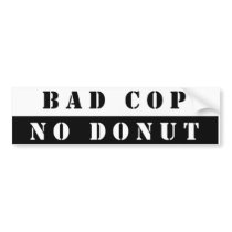 Cops & Donuts bumper stickers by psm108 Cops & Donuts bumper stickers