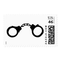 cops handcuffs postage