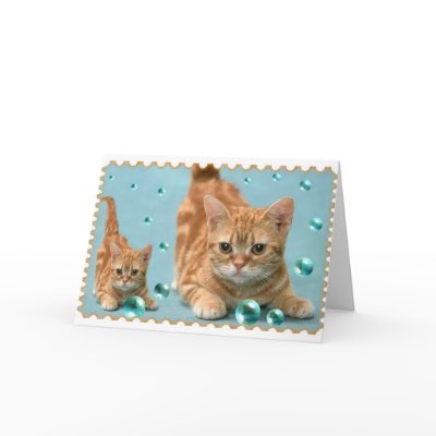 Copy Cat Card by deesbasenjis