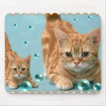 Copy Cat Mousepad by deesbasenjis Copy Cat Mousepad