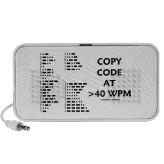 Copy Code At >40 WPM (International Morse Code) Mini Speaker