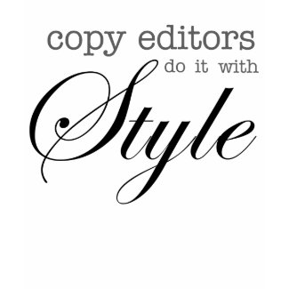 Copy Editors Do It With Style shirt shirt
