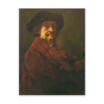 Copy of a Rembrandt Self Portrait, 1869 Post Cards