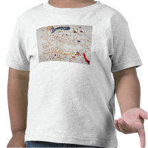 Copy of Catalan Map of Europe, North Africa Tees
