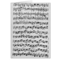 Copy of 'Partita in D Minor for Violin' Cards