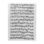 Copy of 'Partita in D Minor for Violin' Postcards