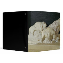 Copy of sculpture of bisons, Le 3 Ring Binder