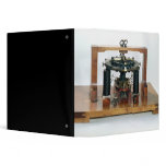 Copy of the electro-magnetic 'macchinetta' 3 ring binders