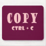 Copy Shortcut Key Mousepad