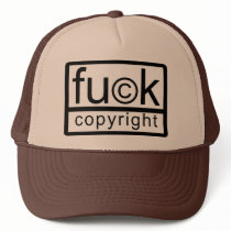 Copyleft Fuck Copyright hats