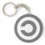 Copyleft - information wants to be free keychain