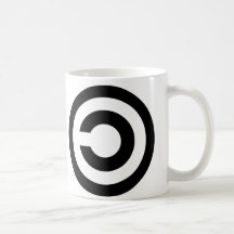 Copyleft - information wants to be free mugs