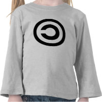 Copyleft - information wants to be free shirts