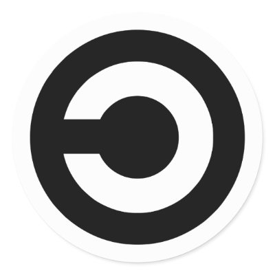 Copyleft - information wants to be free sticker by strk3