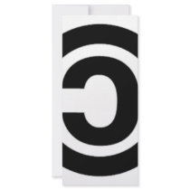 COPYLEFT CUSTOM RACK CARD
