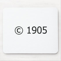 Copyright 1905 mousepads by smallhandsdesigns Copyright 1905 mousepads