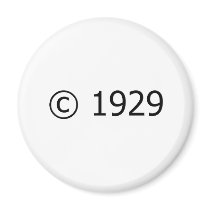 Copyright 1929 magnets