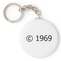 Copyright 1969 key chains