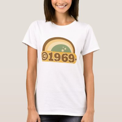 Copyright 1969 t shirts