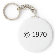 Copyright 1970 keychains