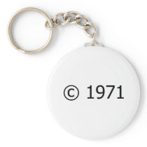 Copyright 1971 keychains